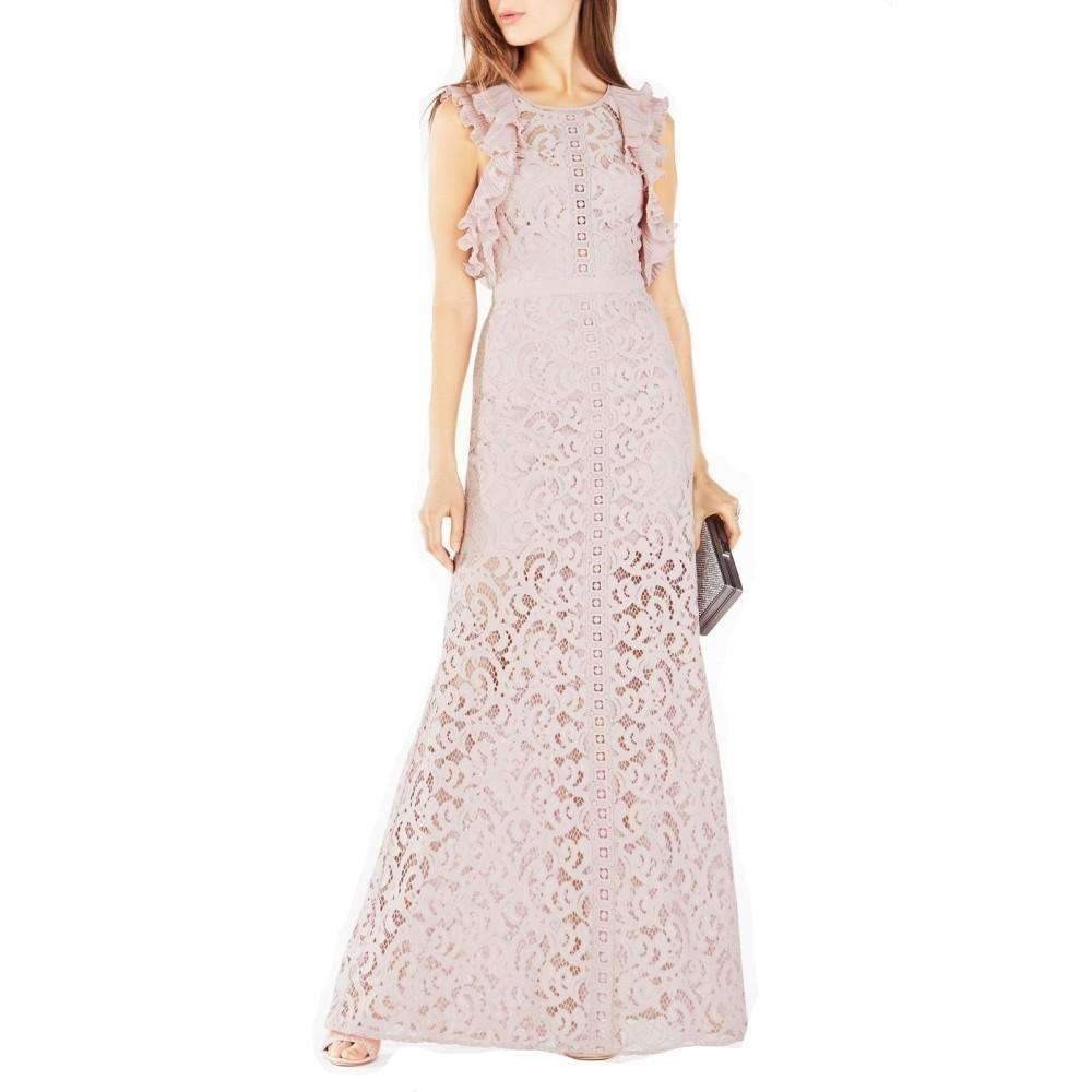 Wedding - BCBG GEANNA LACE BLOCKED GOWN